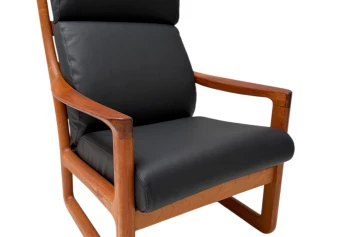 Mid-Century Modern Chairs and Hocker by Johannes Andersen for Silkeborg, 1960s